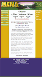 Mobile Screenshot of menamountainresort.com